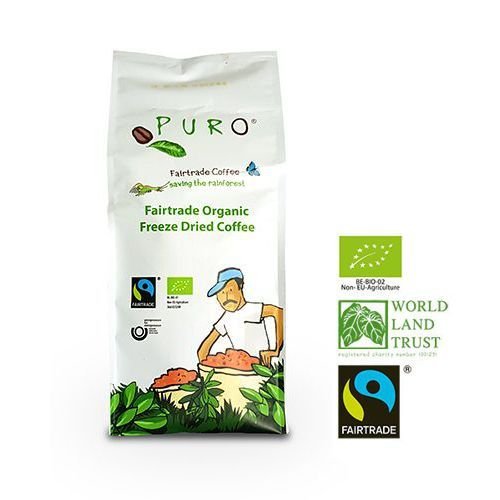 Puro Fairtrade Bio Instant Freeze Dried Coffee - 500 g