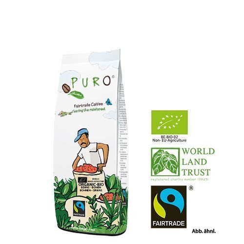 Puro Fairtrade Bio Organic - Bohne 250 g