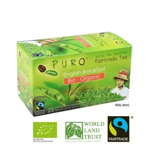 Puro Fairtrade Bio Tee - English Breakfast - 6 x 25 x 2 g