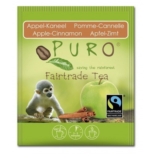 Puro Fairtrade Tee - Apfel Zimt - 6 x 25 x 2 g