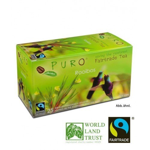 Puro Fairtrade Tee - Rooibos - 25 x 1,5 g