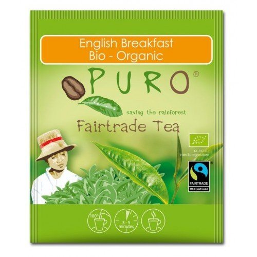 Puro Fairtrade Bio Tee - English Breakfast - 25 x 2 g