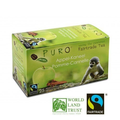 Puro Fairtrade Tee - Apfel Zimt - 25 x 2 g